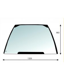 SZYBA CZOŁOWA CAT 428E