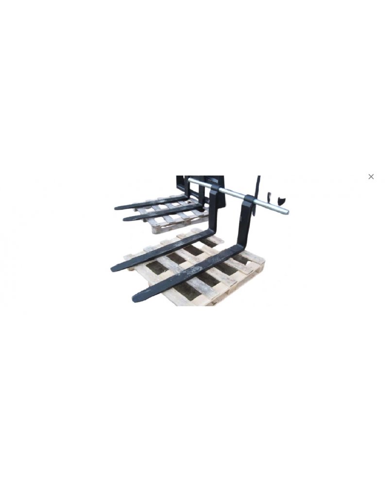 Widły JCB Teleskop Pod wałek 57 - 58 mm - Udźwig na jedne widły to 2250 KG