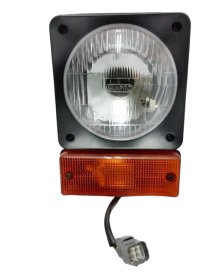 Lampa przednia JCB 3CX, 4 CX, Teleskop - Stary typ