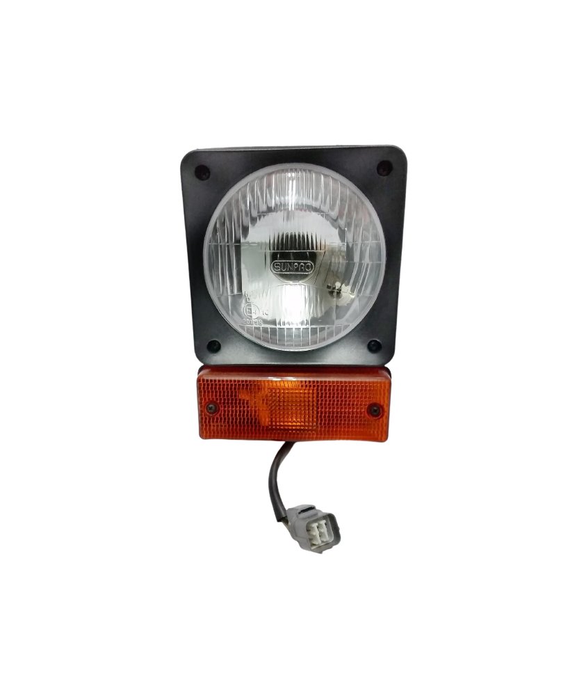 Lampa przednia JCB 3CX, 4 CX, Teleskop - Stary typ