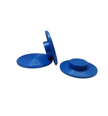 Ślizg stabilizatorów góra niebieski 7,4 mm