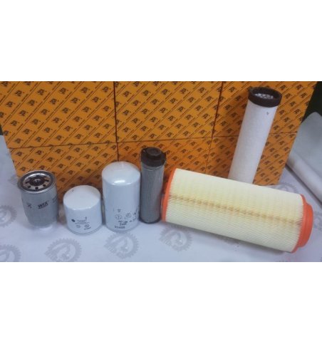 Komplet filtrów JCB 3, 4 CX z roku 1998 ---- 2003