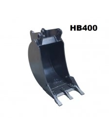 Łyżka 30 CM CASE, pasująca do koparko-ładowarek CASE 580, 590, 695 - Wzmacniania, lemiesz HB400