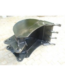 Łyżka 50 CM CASE, pasująca do koparko-ładowarek CASE 580, 590, 695 - Wzmacniania, lemiesz HB400