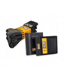 Super Zestaw - Skarpety Robocze + Portfel - JCB