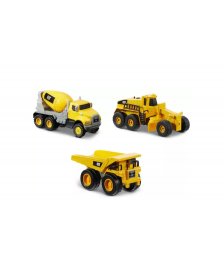 Zestaw maszyn budowlanych Caterpillar 4″ dla dzieci
