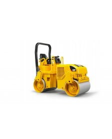Walec wibracyjny Bruder Caterpillar żółty