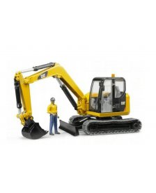 Bruder Koparka Minikoparka CAT Caterpillar 02466